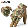 Multicam Tactical Gloves Men Outdoor Hunting Hiking Climbing Sports Army Military Combat Anti-skid Cycling Full Finger Mittens