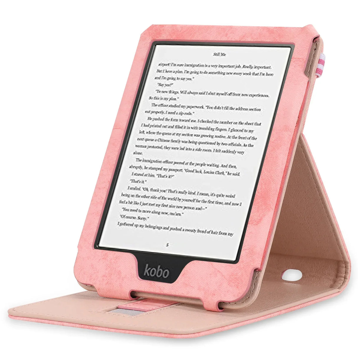 Compatible with Kobo Clara HD 6-inch tablet leather case e-book front palm intelligent sleep protection case