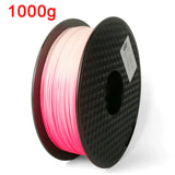 1.75mm PLA 1kg/500g/250g 3D Printer Filament Color Change with Temperature Dark Green to Red to Yellow 3D Print Material