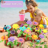 Flower Garden Building Toys for Girls Stacking Game For Toddlers STEM Educational Preschool Toy Gift