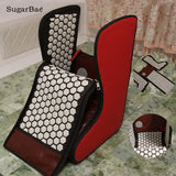 Jade Stone Massage Cushion Thermal Foot Barrel Mattress Soft Tourmaline Infrared Heating Mat Free Shipping