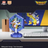 Derivatives Agumon Gabumon Night Lamp Digimon Adventure Anime Figure Animation Kawaii Light Desktop Decoration Christmas Gift