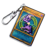 Anime Duel Monsters Cosplay Keychain Monster Reborn Blue Eyes White Dragon Acrylic Transparent Card Pendant Accessories