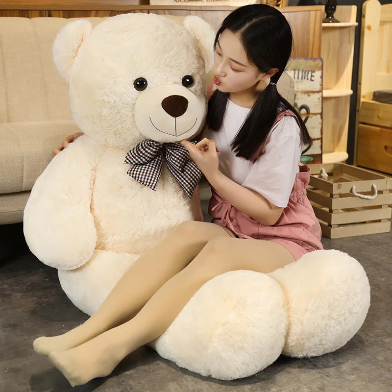 High Quality Giant American Bear Plush Doll Soft Stuffed Animal Teddy Bear Plush Toys Kids Girls Valentine Lover Birthday Gift