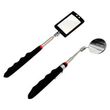 Engine Chassis Inspection Auto Repair Detector 360 Degree Rotating Inspection Mirror Folding Telescopic Reflector Tool for car