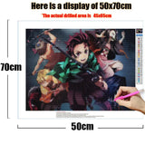 5D Diamond Painting Anime Role Diamond Mosaic Painting Kits Full Drill Rhinestone Embroidery DIY Home Decor