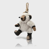 Doll Teddy Bear Backpack Cartoon Limb Rotation Cashmere Wool Bag Ornament Car Keychain