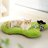 Sleeping Sofa Bed Winter Fashion Cats Nest Blankets Habitats Cat Snuffle Mat Fluffy Light Weight Cama Para Gatos Pet Supplies