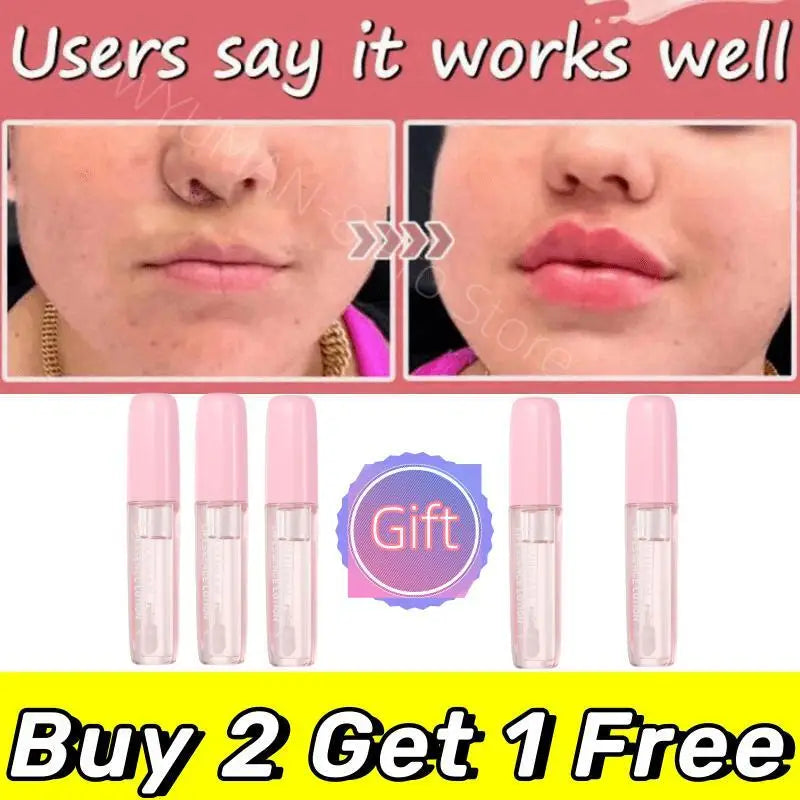 Original Instant Volumising Lip Essential Oil Increase Lips Elasticity Reduce Fine Lines Nourishing Sexy Lip Care Plump Serum