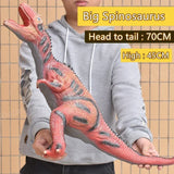 Super Big Soft Dinosaur Toys Tyrannosaurus Rex Model Brachiosaurus Jurass Puppets Shark Dinosaur Park Worlds Toy for Boys Kids