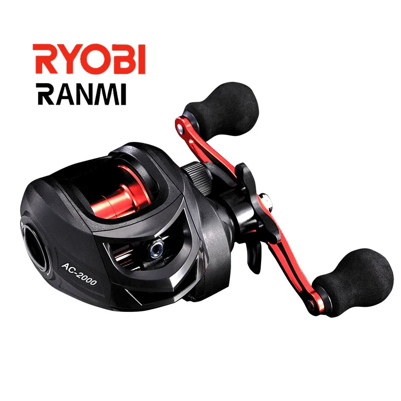 RYOBI RANMI AC2000 Baitcasting Fishing Reel Saltwater Freshwater Lightweight Reels Sports And Entertainment Fishing Tackle