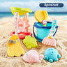 QWZ New Baby Beach Toy Sandbox Set Model Kids Play Sand Tool Mesh Shovel Game Summer Outdoor Beach Bag Toys For Children Gifts