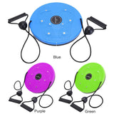 Aerobic Fitness Disc with Pull Rope Waist Slimming Plate Multifunction Weight Loss Aerobic Exercise Tool