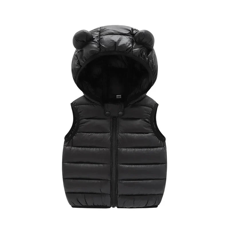 Better versatile Winter jacket boys and girls sweet cartoon print hooded warm coat 0-7 year old Bebe fashion children's clothing