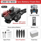 L900 Pro SE MAX GPS Drone 4K Professional Dual HD Camera 5G FPV 360° Obstacle Avoidance Brushless Motor Rc Quadcopter Drones Toy