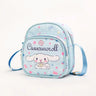 Sanrioed Cartoon Hello Kitty Melody Kulomi Messenger Bag Anime Cute Cat Casual Small Round Bag Kawaii Toy Girls Birthday Gift