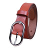 Women Genuine Leather Belt for Female Strap Casual All-match Ladies Adjustable Belts Designer High Quality QJ CINGA Brand