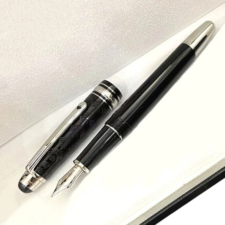 Special Edition Around The World in 80 Days Rollerball Pen MB 145 Ballpoint Pen Office Writing Fountain Pens With Serial Number