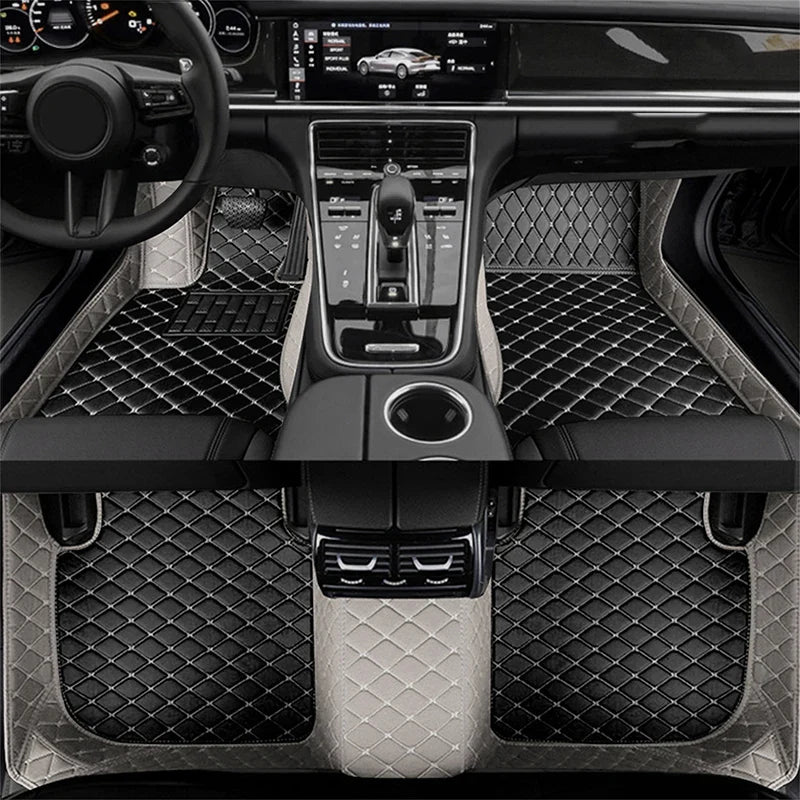 Car Floor Mat For Audi A3 8P 2004~2010 DropShipping Center Interior Accessories 100% Fit Leather Carpets Rugs Foot Pads