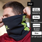 KELME KIDS Children Bandana Neck Warmer Winter Windproof Tube Scarves For Face Soft  Half Mask Gaiter Wind Face Protection