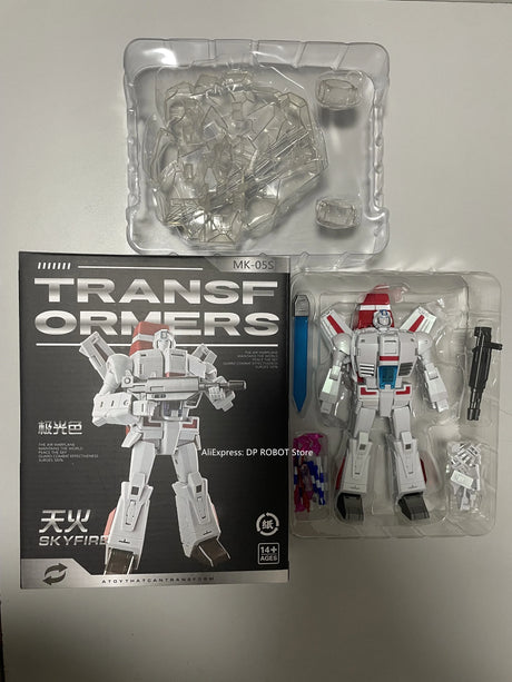 Transformation MIKE TOYS MK-05S MK05S 2.0 Ver Jetfire Skyfire KO NA H45 G1 Animation Small Scale Action Figure With Box