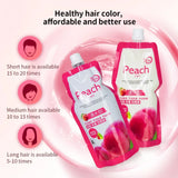 500ML*2 Women Beauty Covering White Hair 5 Minutes Fast Coloring Black Hair Dye Shampoo Products Permanent Hair Dye Shampoo