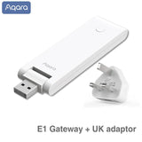 Aqara E1 Hub Zigbee 3.0 USB Smart Gateway aqara Hub Wireless Zigbee Connect Control Remote For Mijia Mi home For Apple Homekit