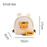 Korean Kids Backpack Round Kawaii Children's Handbags for Girl Kindergarten Boy Schoolbag Cartoon Bear Bunny Toddler Bag