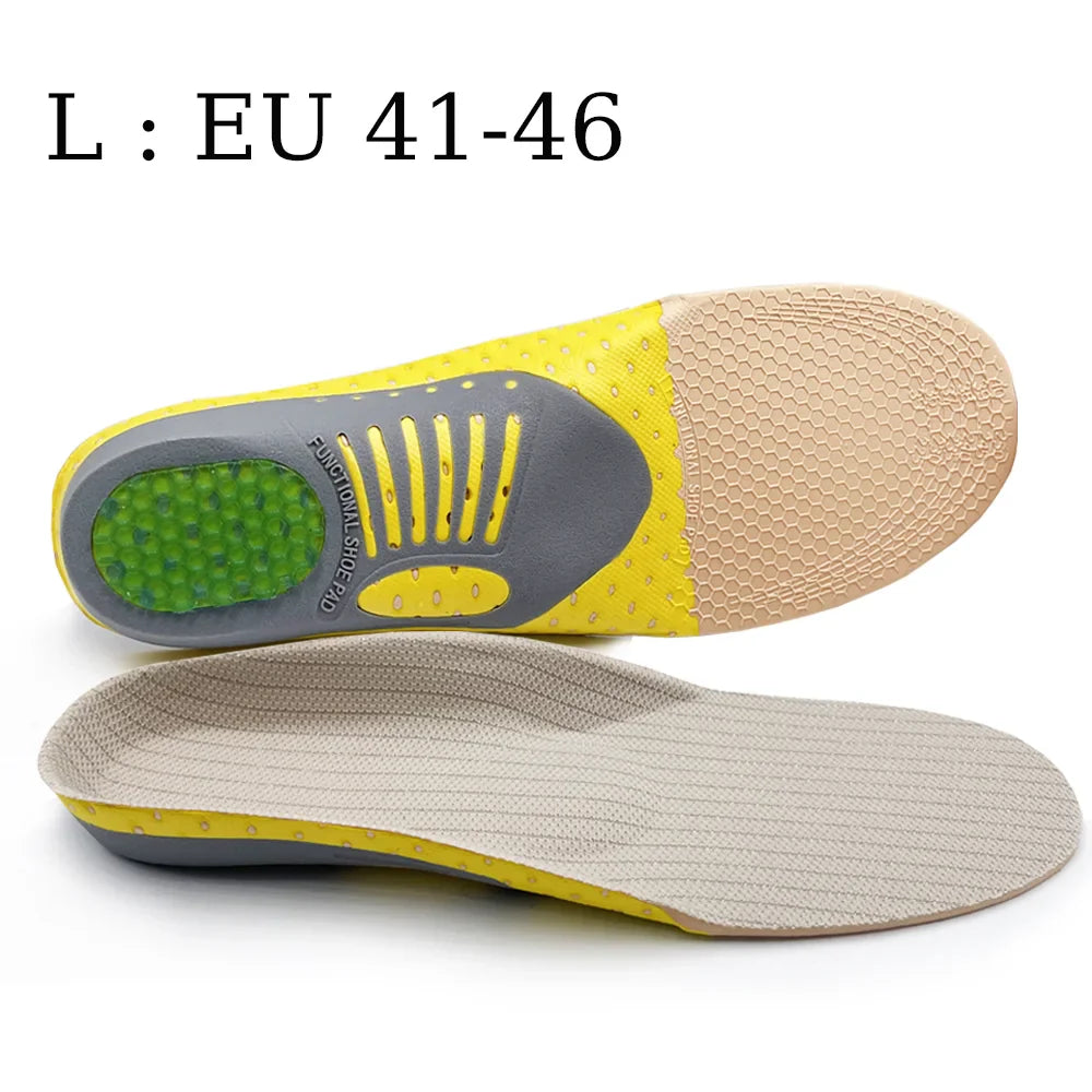 Premium Orthotic Gel Insoles Orthopedic Flat Foot Health Sole Pad For Shoes Insert Arch Support Pad For Plantar fasciitis Unisex