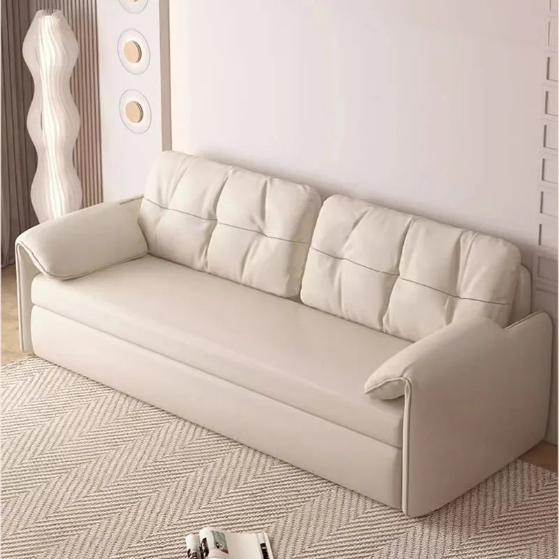 Metal Double Living Room Sofas Foldable Cream Theater Outdoor Couch Designer Upholstered Sofa Sala De Estar Bedroom Furniture