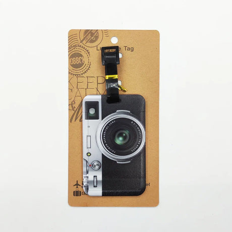 Tape Camera Luggage Label Men Travel Luggage Tag Boys Suitcase ID Address Holder Baggage Boarding Portable Suitcase Ticket