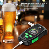 R&D RD900 New Digital Breath Alcohol Tester Mini Professional Police Alcohol Tester Breath Drunk Driving Analyzer LCD Screen