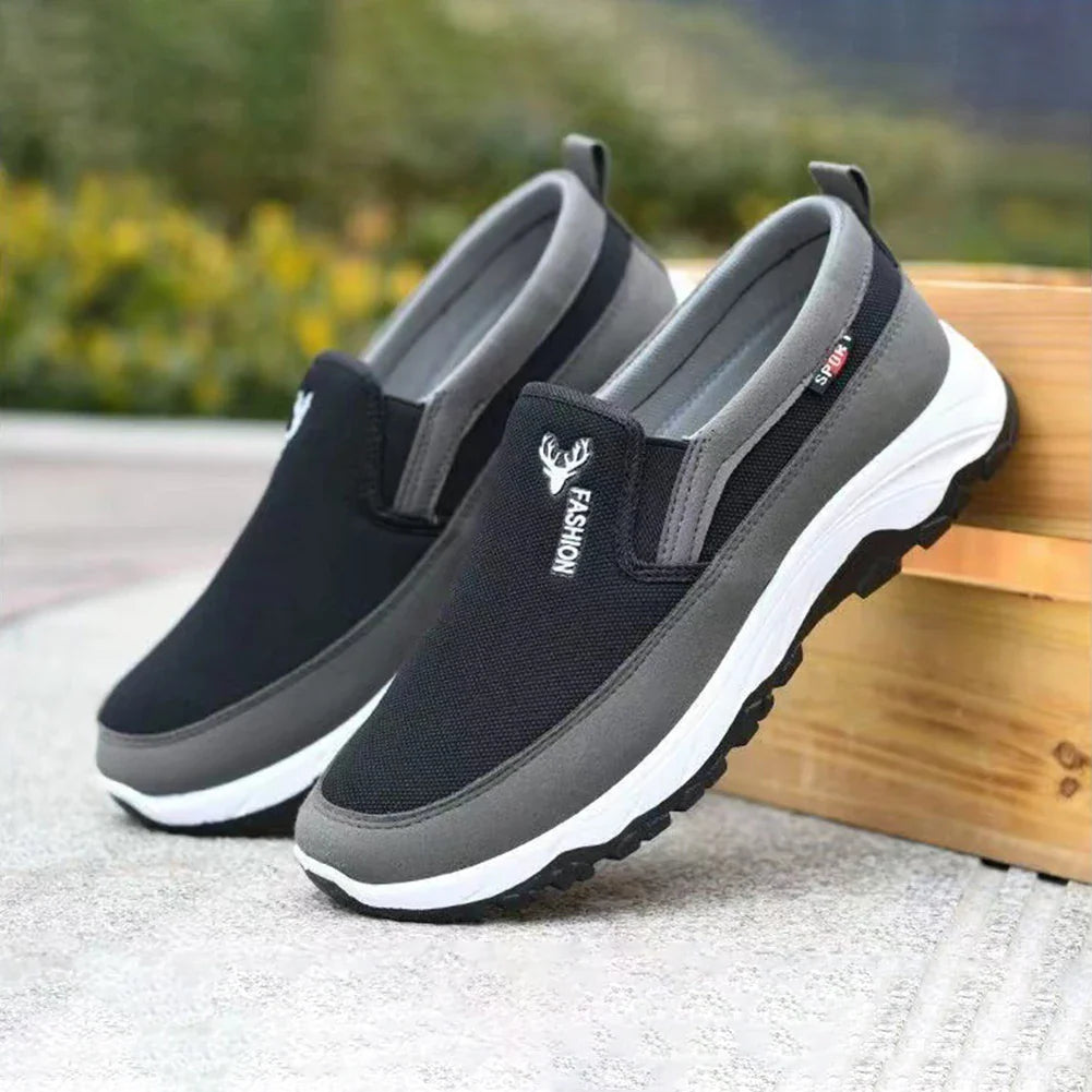 Men Penny Boat Shoes Sports Shoes Breathable Running Hiking Sneakers Flat Comfortable for Outdoor Activity Hiking Walking