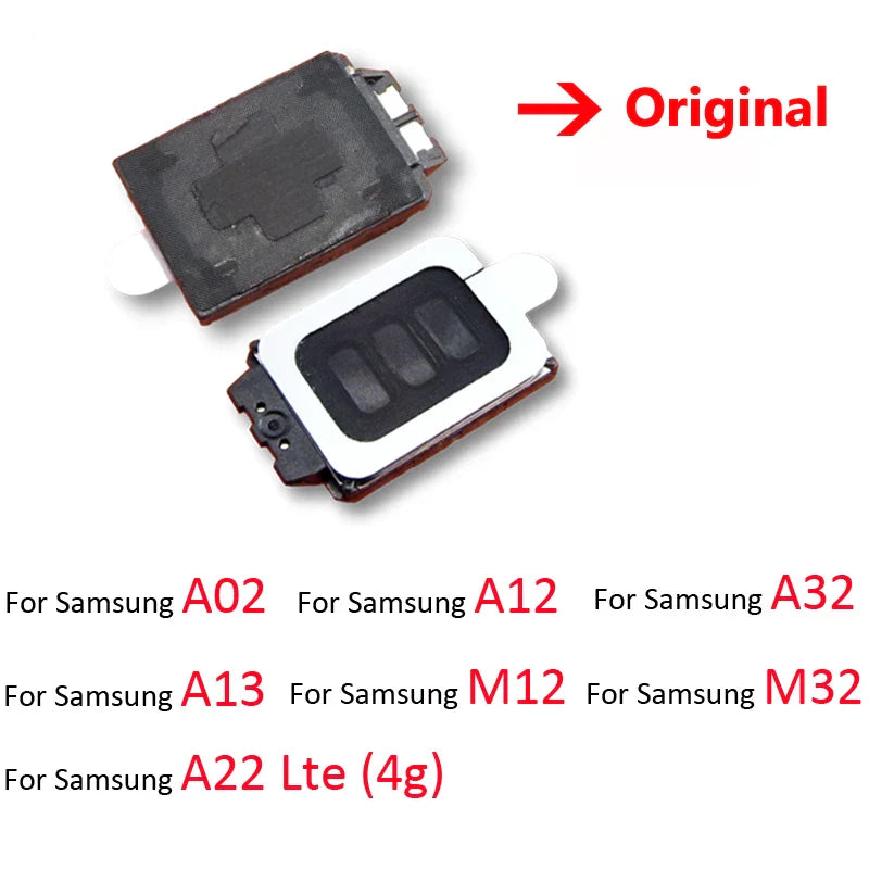 Phone Loudspeaker For Samsung A02 A12 M12 M32 A13 A22 A32 A42 LTE 4G 5G Original New Bottom Musiz Ringer Loud Speaker Flex Cable