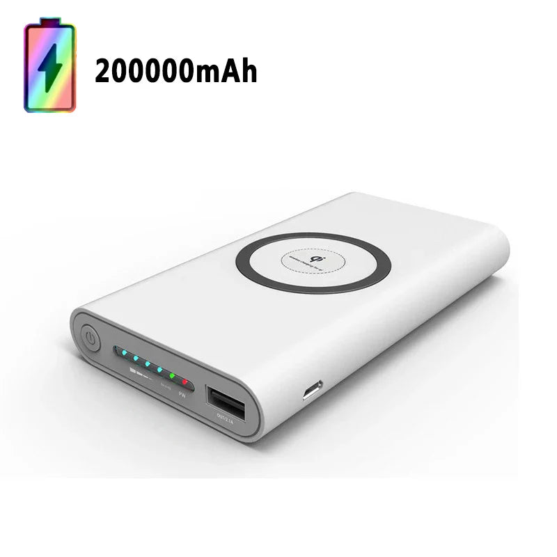 Xiaomi 200000mAh Power Bank Ultra-Large Capacity Universal Wireless Fast Charging Power Bank Thin And Portable Free Shipping