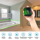 Hanmatek Laser level meter 2-line automatic leveling vertical and horizontal lines green red beam laser horizontal cross line