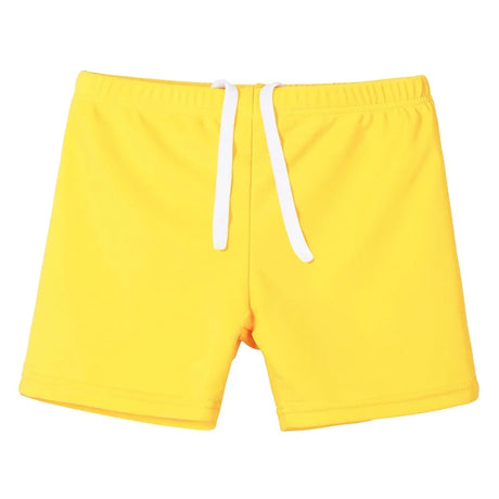 BAOHULU Kids Swimsuit Teens Swim Shorts Solid Color Swimming Trunks Boys Summer Swimwear Beach Wear Surfing Suit