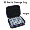 30 Bottles Storage Bag 5D Diamond Painting Accessories Tools Storage Box Carry Case Diamant Painting Tools Container Bag