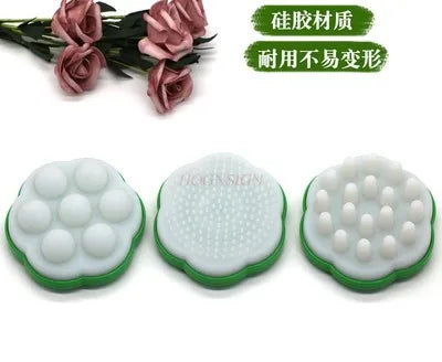 Magnetic power, magic power, vibration massager, weight loss instrument accessories, brush head, dense head, silicone massage