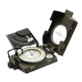 Camping Geological Survival Compass Military Sighting Luminous Lensatic Waterproof Compass Digital Compass Navigation Equipment