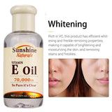 75ml Vitamin E Oil Organic Moisturizing Anti-wrinkle Pure Revitalizing Serum Natural Moisturizing Clear Liquid Face Skin Care