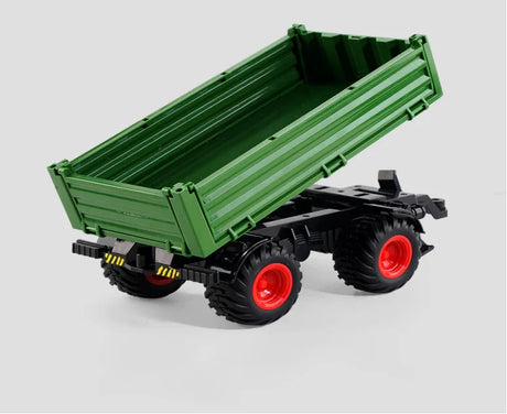 RC Farm Tractors Car Trailer 2.4G Radio Controlled Cars Farming Simulator Truck Miniature Farmer Animal Model Toys Children Boy