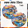 Hot Wheels Birthday Decoration Racing Car Disposable Tableware Tablecloth Plate Cup Balloon Baby Shower Kids Boys Party Supplies