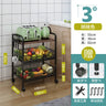 Bakers Trolley Kitchen Islands Shelves Storage Trolley Kitchen Islands Spice Shelf Mueble Cocina Auxiliar Kitchen Equipment