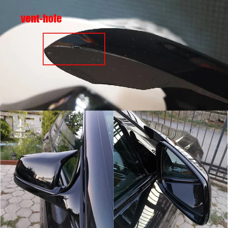 Rearview Mirror Cap Wing Side Mirror Covers Fit For BMW 5 Series F10 F11 F18 Pre-LCI 2010 - 2013 M Performance Car Accessories