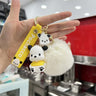 Kawaii Sanrio Keychain Cute Cartoon Pochacco Doll Pendant Car Key Ring Backpack Plush Keychain Ornaments Jewelry Gift for Friend