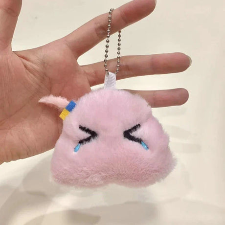 Cute Stars Plush Toy Doll Keychain Funny Squeak Plush Toy Keychain Fluffy Soft Stuffed Toy Bag Pendant Charms Gift For Friends