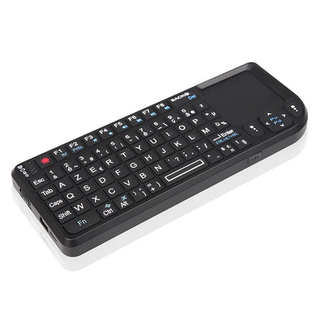 A8 Mini Wireless Keyboard 2.4G 7 Color Backlit English Russian Spanish French Touchpad Air Mouse for Android TV Box PC Tablet