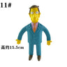 NJ Croce The Simpsonas Figure Bendable Doll Ornaments Accessories Fantasy Figurines Children Present