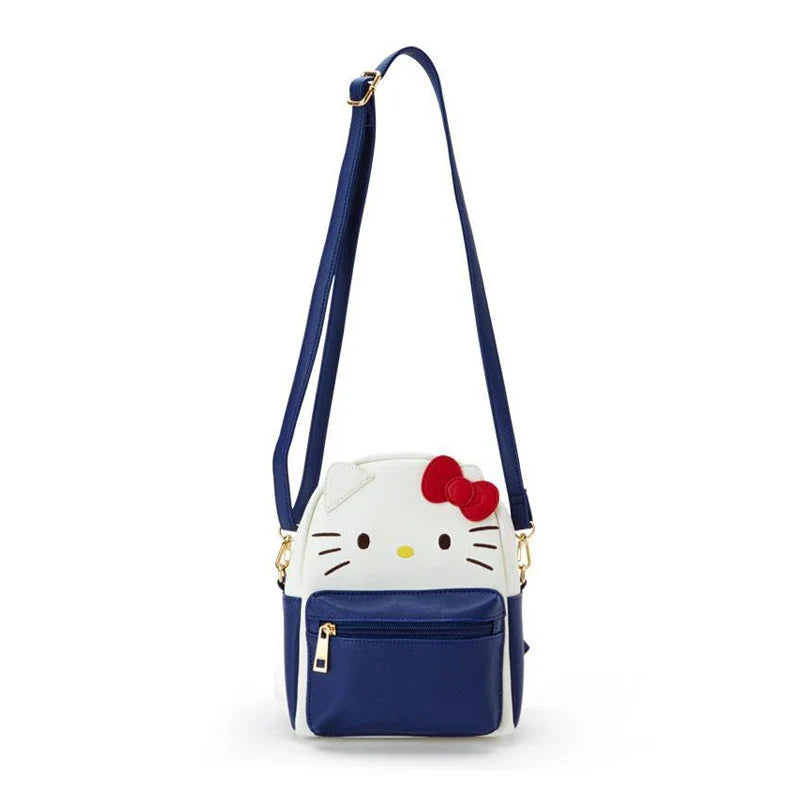 Sanrioed Anime Kawaii Hello Kitty Cinnamoroll My Melody Kuromi Backpack Crossbody Messenger Bag Small Schoolbag Gift Y2K Bag